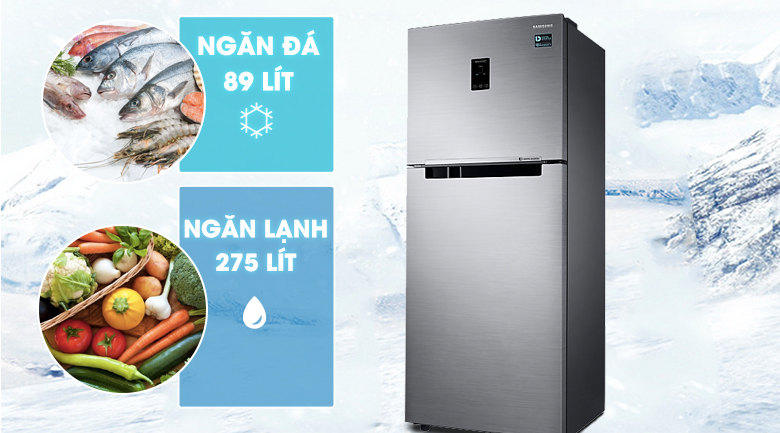 Tủ lạnh Samsung Inverter 364 lít RT35K5532S8/SV Tủ lạnh Samsung Inverter 364 lít RT35K5532S8/SV