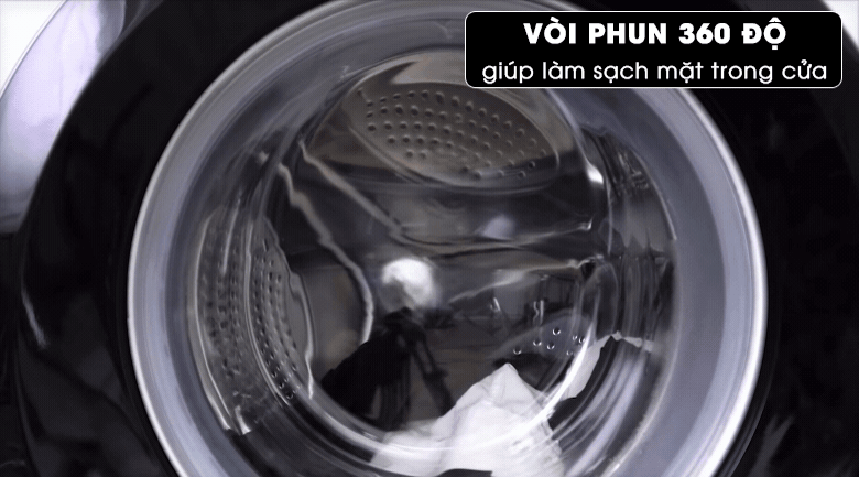 Máy giặt sấy Toshiba Inverter 11 Kg TWD-BJ120M4V(SK)-Tăng khả năng thẩm thấu nước giặt vào quần áo nhờ công nghệ phun 360 độ Máy giặt sấy Toshiba Inverter 11 Kg TWD-BJ120M4V(SK)-Tăng khả năng thẩm thấu nước giặt vào quần áo nhờ công nghệ phun 360 độ