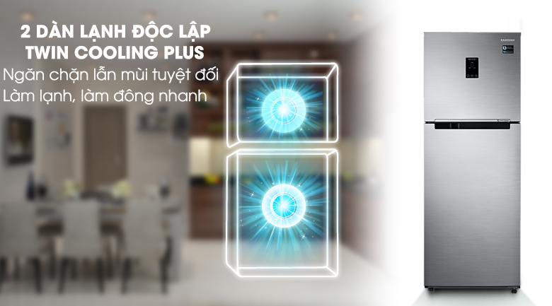Twin Cooling Plus - Tủ lạnh Samsung Inverter 299 lít RT29K5532S8/SV Twin Cooling Plus - Tủ lạnh Samsung Inverter 299 lít RT29K5532S8/SV