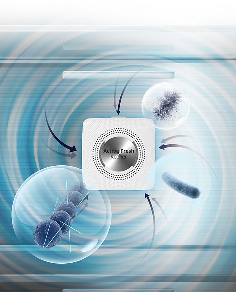 Công nghệ Active Fresh Keeper giúp làm sạch không khí Công nghệ Active Fresh Keeper giúp làm sạch không khí