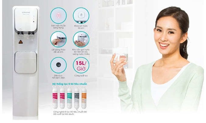 Máy lọc nước Korihome WPK-816 lọc 6 lõi