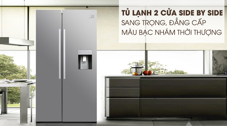 Tủ lạnh Samsung Inverter 538 lít RS52N3303SL/SV Tủ lạnh Samsung Inverter 538 lít RS52N3303SL/SV