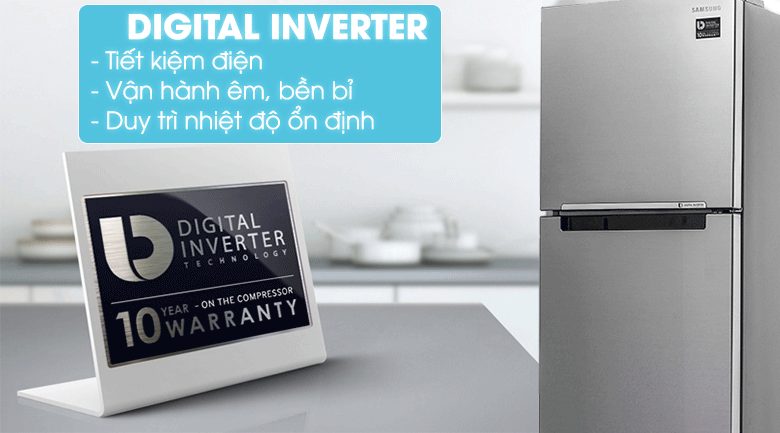 Công nghệ Digital Inverter của tủ lạnh Samsung RT29K5012S8/SV  Công nghệ Digital Inverter của tủ lạnh Samsung RT29K5012S8/SV