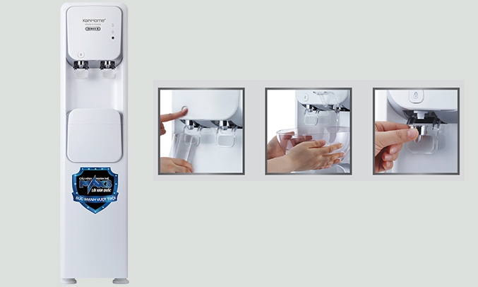 Máy lọc nước nóng lạnh Korihome WPK-916 vệ sinh dễ dàng