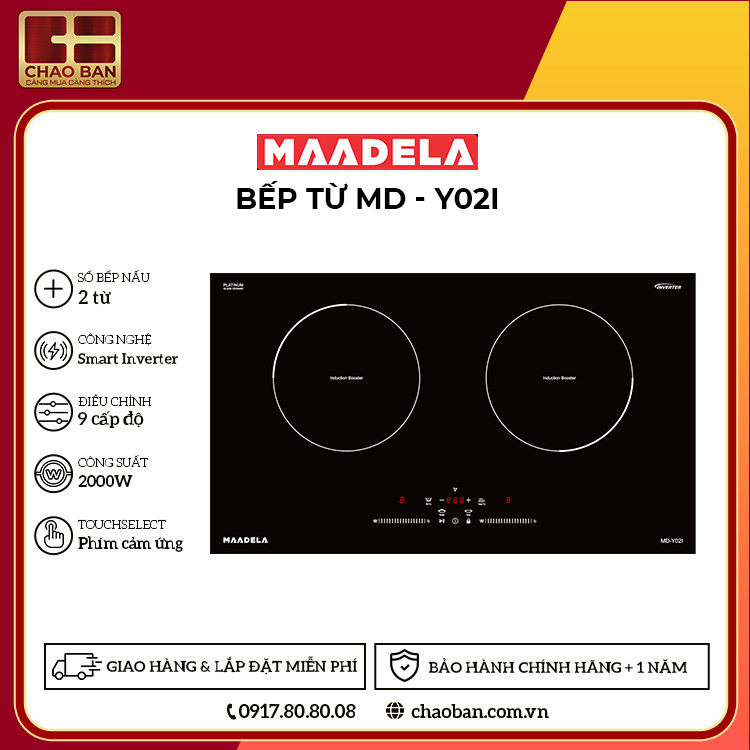 Bếp từ Maadela MD Y02I