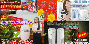 CHƯƠNG TRÌNH KHUYẾN MÃI CHÚC MỪNG NĂM MỚI 2021 -  ĐIỆN MÁY CHÀO BÁN