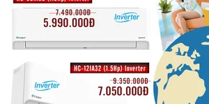 MÁY LẠNH CASPER 2021 – ƯU ĐÃI THÁNG 5