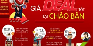 QUY TRÌNH MUA HÀNG GIÁ DEAL TỐT TẠI CHÀO BÁN