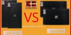 Loa full và loa karaoke nằm có gì khác nhau