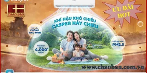 MÁY LẠNH CASPER CHỐNG LẠI THỜI TIẾT KHẮC NGHIỆT - ĐIỆN MÁY CHÀO BÁN