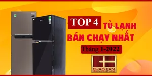 TOP 4 TỦ LẠNH GIÁ DƯỚI 6 TRIỆU BÁN CHẠY NHẤT THÁNG 1/2022