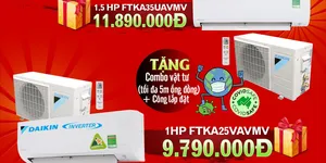MÁY LẠNH DAIKIN ƯU ĐÃI THÁNG 6/2021 - TRỢ GIÁ MÙA DỊCH