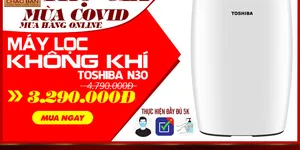 ƯU ĐIỂM MÁY LỌC KHÔNG KHÍ TOSHIBA N30