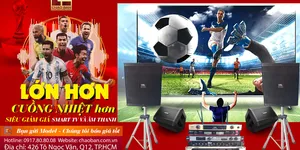 BÍ KÍP CHỌN MUA TIVI XEM BÓNG ĐÁ MÙA WORLD CUP 2022 - ĐIỆN MÁY CHÀO BÁN
