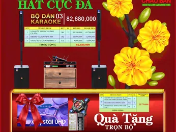 TẾT NÀY HÁT CỰC ĐÃ - ĐÓN LỘC VỀ NHÀ CÙNG BỘ DÀN KARAOKE 03! 🧧🎤