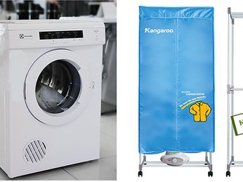 Nên chọn máy sấy quần áo hay tủ sấy ?