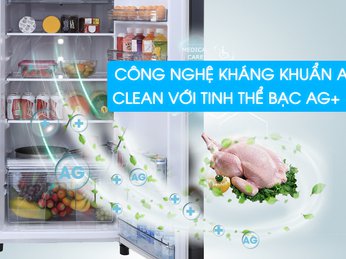 Tủ lạnh Panasonic với công nghệ kháng khuẩn và bảo quản thực phẩm