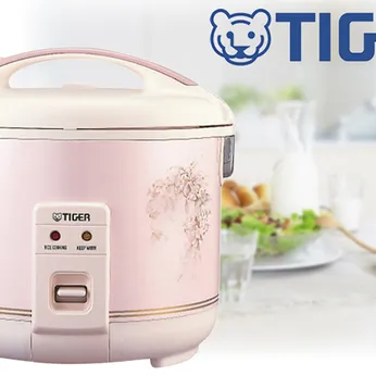 Nồi Cơm Điện Nắp Gài Tiger JNP-1000 - 1L (Hồng)