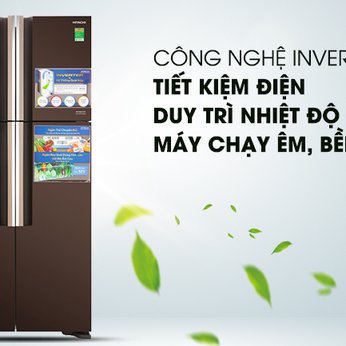 Tủ lạnh Hitachi Inverter 540 lít R-FW690PGV7 GBW