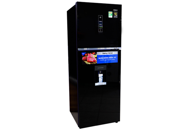 Tủ lạnh Aqua Inverter 344 lít AQR-T389FA(WGB)