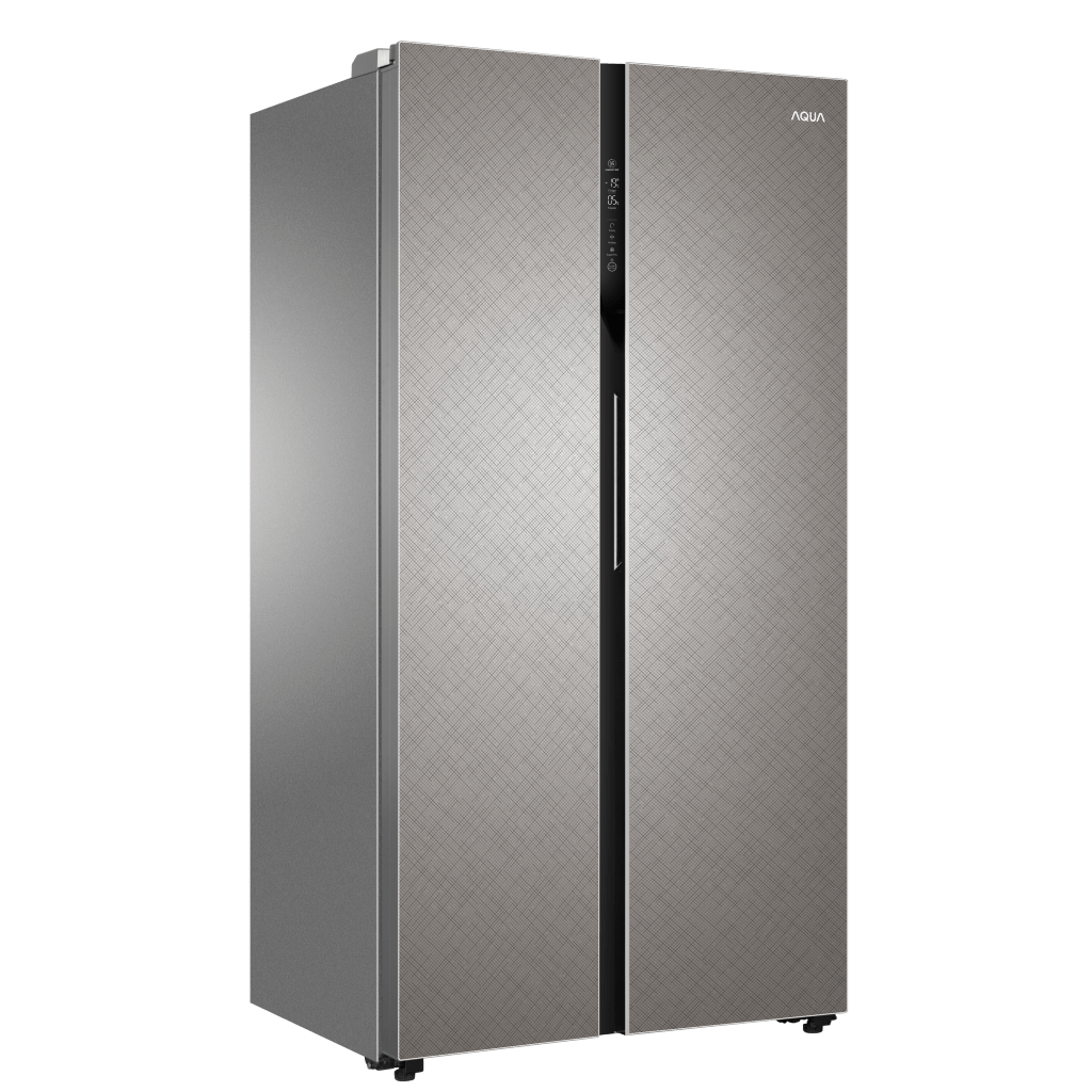 Tủ lạnh Side By Side Aqua AQR-IG696FS(GP)