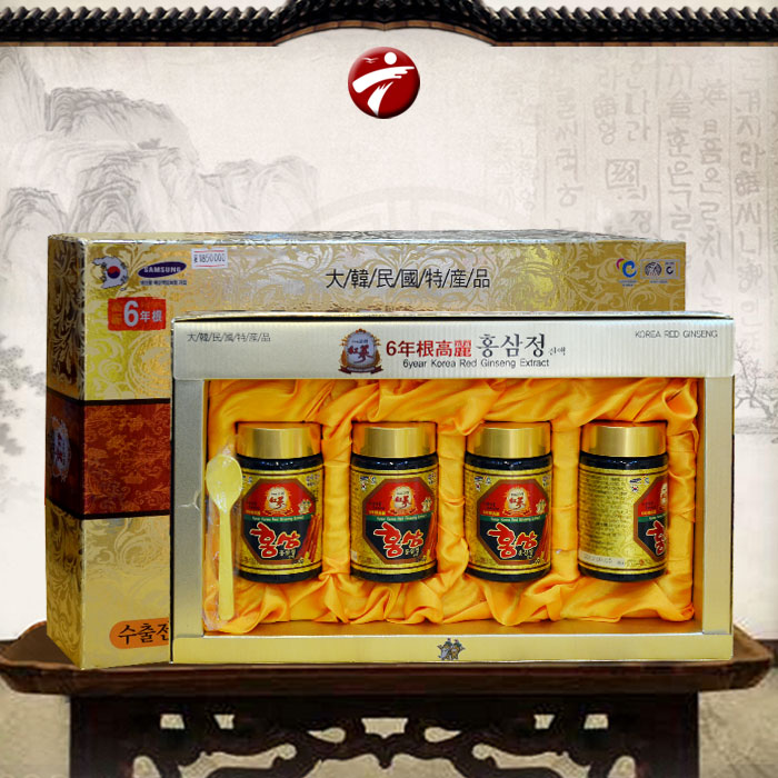 Cao hồng sâm Hàn Quốc hộp 4 lọ