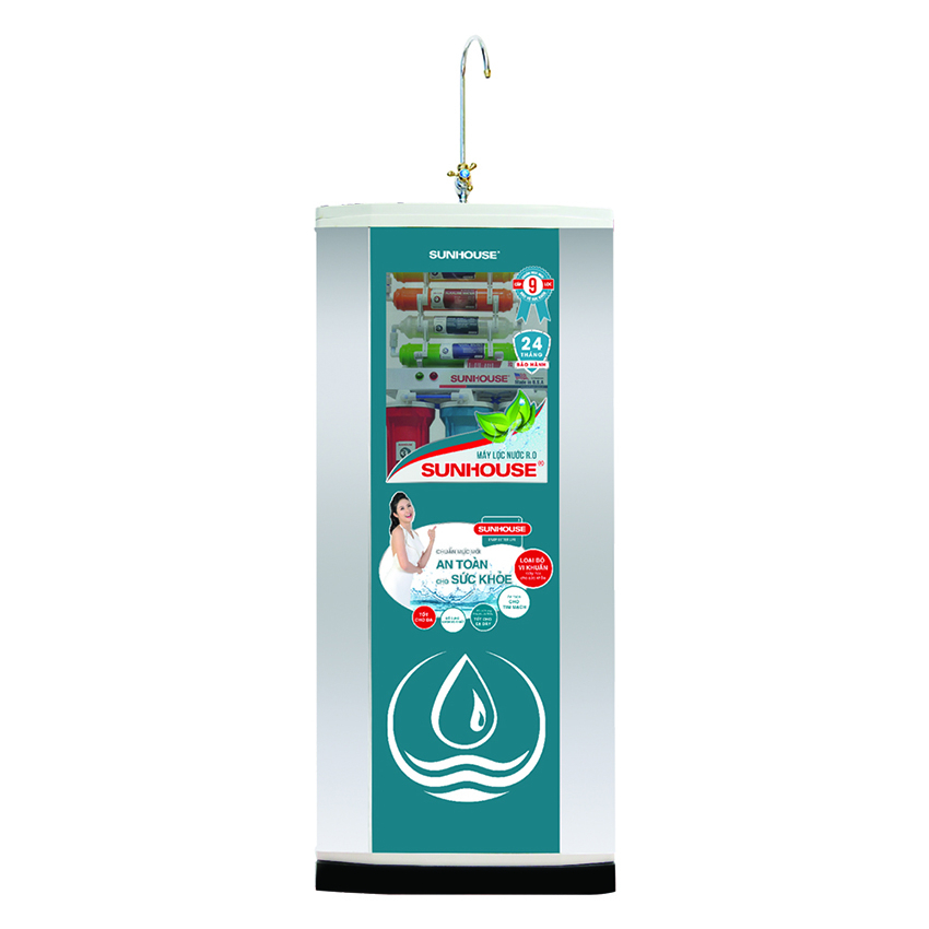 Máy lọc nước R.O 9 lõi lọc Sunhouse SHR8839K
