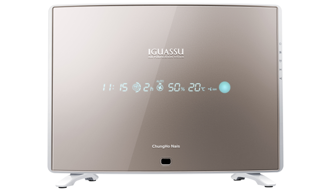 Máy lọc không khí với màng siêu lọc ULPA  Iguassu Whirls Silent Ulpa CHA-N500AU