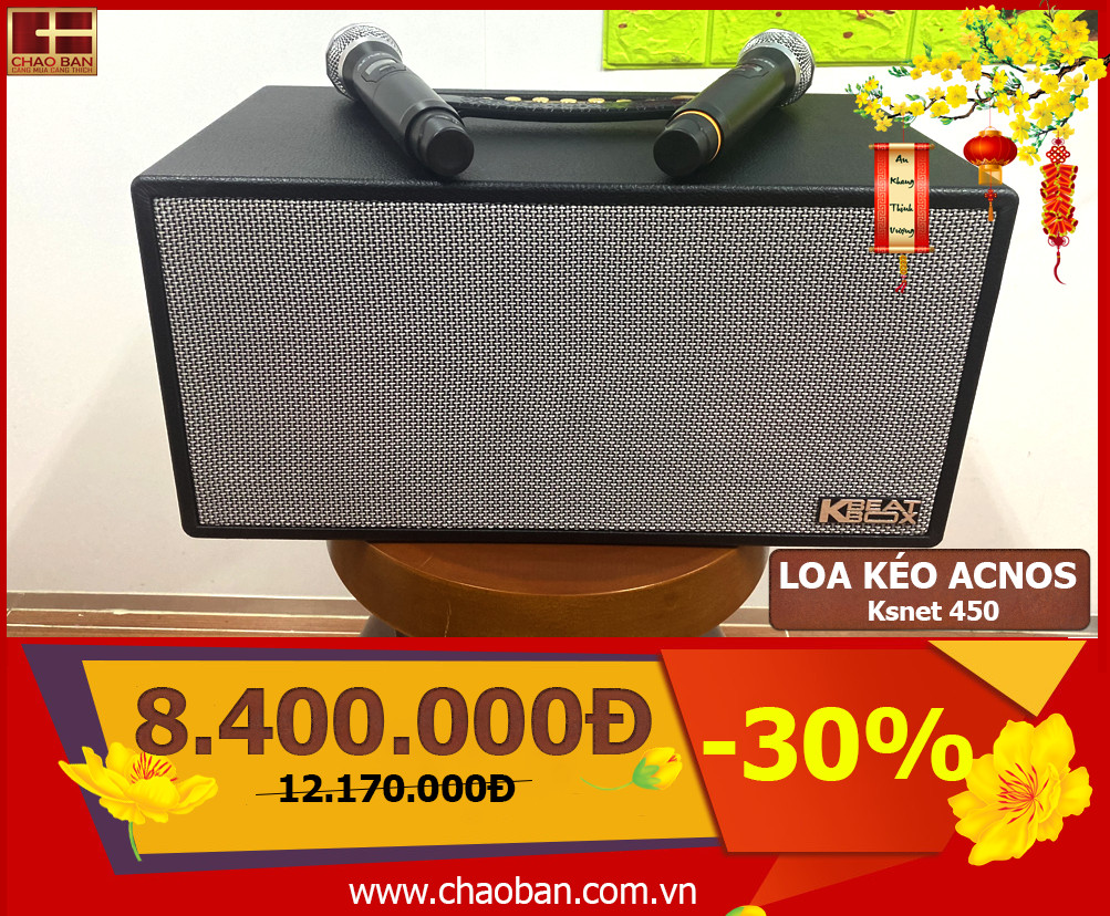 Dàn karaoke di động Acnos KSNET450