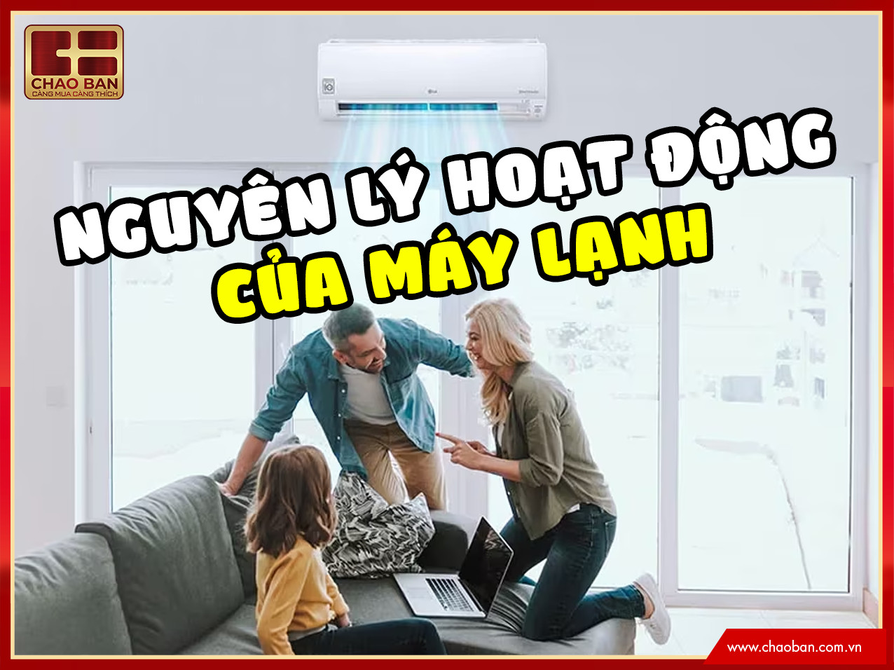 [Góc Tư Vấn] Nguyên lý hoạt động của máy lạnh
