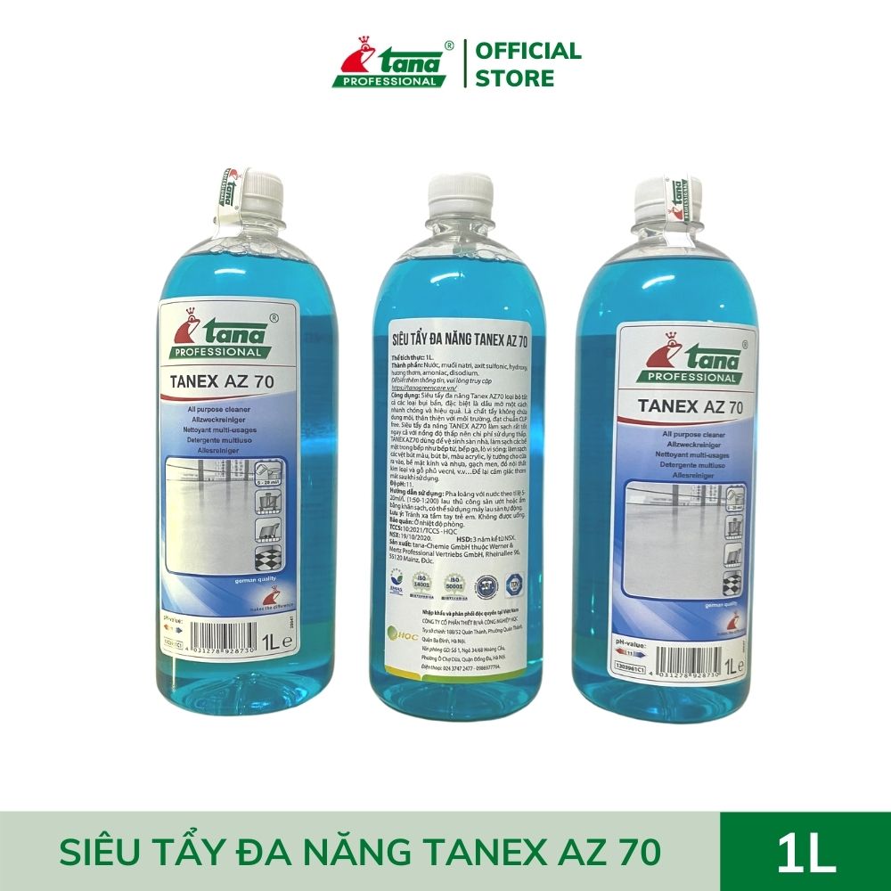 Siêu tẩy đa năng TANEX AZ70 1L (Chai chiết)