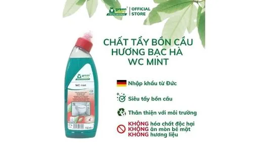 Tẩy bồn cầu hương bạc hà tự phân hủy sinh học WC mint