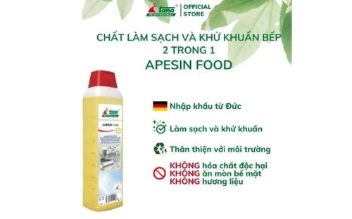 Chất làm sạch và khử khuẩn bếp 2 trong 1 APESIN food