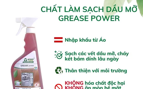 Chất làm sạch dầu mỡ GREASE power