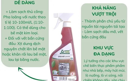 Chất làm sạch dầu mỡ GREASE power