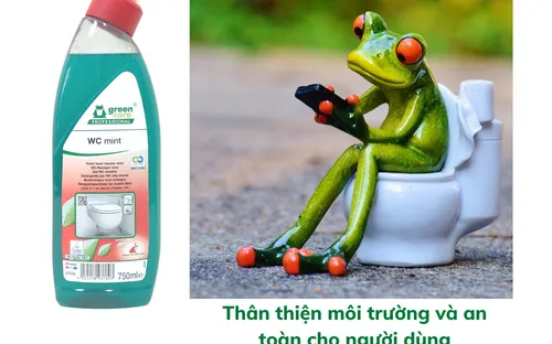 Tẩy bồn cầu hương bạc hà tự phân hủy sinh học WC mint