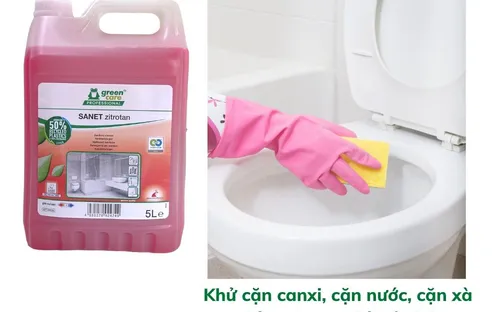 Chất làm sạch nhà vệ sinh tự phân hủy sinh học SANET zitrotan