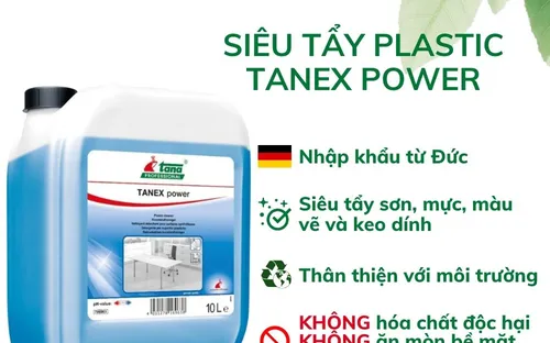 Siêu tẩy plastic TANEX power