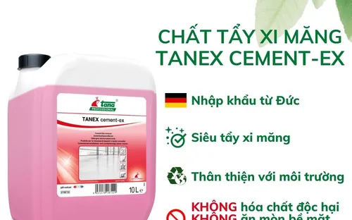 Chất tẩy xi măng TANEX cement-ex