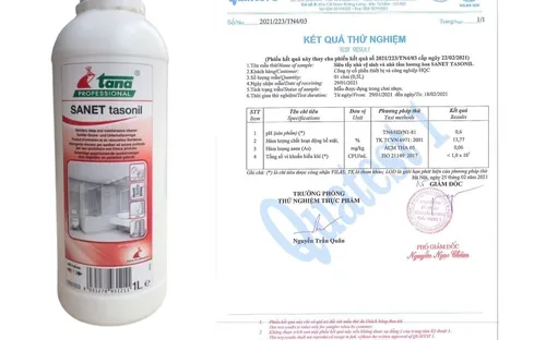 Siêu tẩy nhà tắm và nhà vệ sinh hương hoa SANET tasonil (1L)