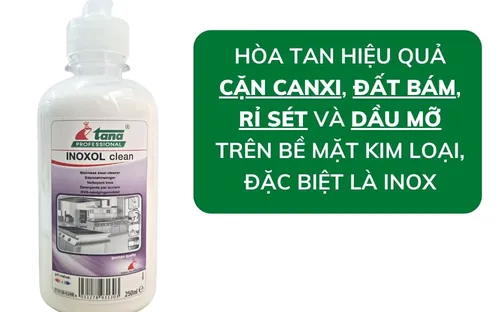 Siêu tẩy INOXOL clean 250ml