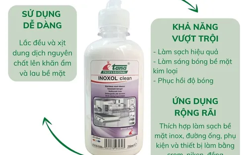 Siêu tẩy INOXOL clean 250ml
