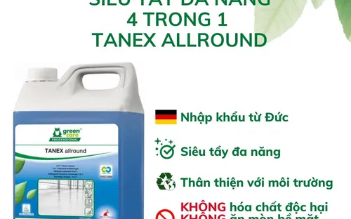 Siêu tẩy đa năng 4 trong 1 TANEX allround 5L