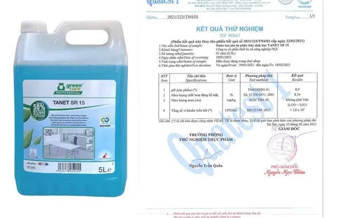 Nước lau sàn và kính tự phân hủy sinh học TANET SR 15 (5L)