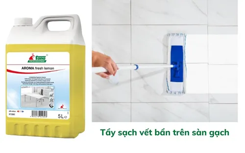 Nước lau sàn hương chanh AROMA fresh  lemon 5L