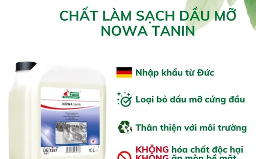 Chất làm sạch dầu mỡ NOWA tanin