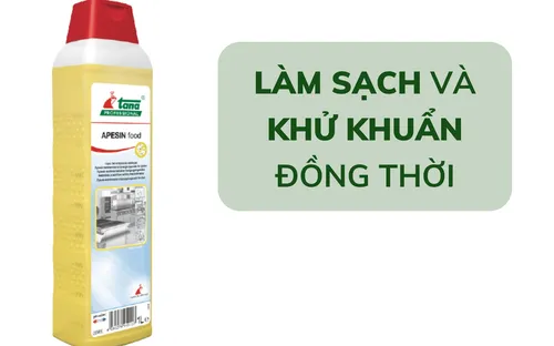 Chất làm sạch và khử khuẩn bếp 2 trong 1 APESIN food