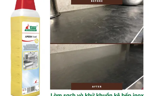 Chất làm sạch và khử khuẩn bếp 2 trong 1 APESIN food