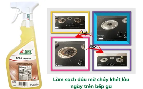 Chất tẩy làm sạch lò nướng GRILL express