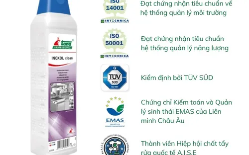 Siêu tẩy INOXOL clean